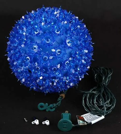 Blue 100 Light Starlight Sphere 7.5" 5 Blue 100 Light Starlight Sphere 7.5" - Image 5