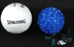 Blue 100 Light Starlight Sphere 7.5" 13 Blue 100 Light Starlight Sphere 7.5" -Holiday Lights Sales 0002201 blue 100 light starlight sphere 75