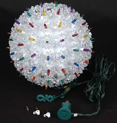 Multi 100 Light Starlight Sphere 7.5" 5 Multi 100 Light Starlight Sphere 7.5" - Image 5