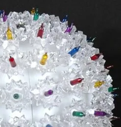 Multi 100 Light Starlight Sphere 7.5" 11 Multi 100 Light Starlight Sphere 7.5" -Holiday Lights Sales 0002206 multi 100 light starlight sphere 75