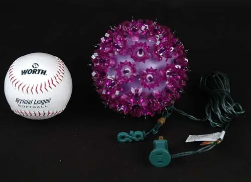 Purple 50 Light Mini Starlight Sphere 6" 5 Purple 50 Light Mini Starlight Sphere 6" - Image 5