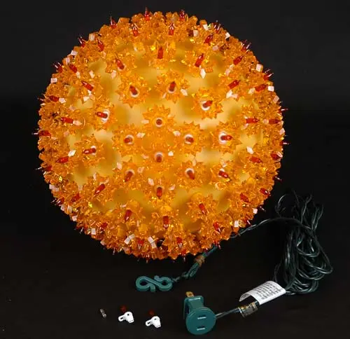 Amber/Orange 150 Light Starlight Sphere 10" 5 Amber/Orange 150 Light Starlight Sphere 10" - Image 5