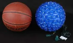 Blue 150 Light Starlight Sphere 10" -Holiday Lights Sales 0002253 blue 150 light starlight sphere 10