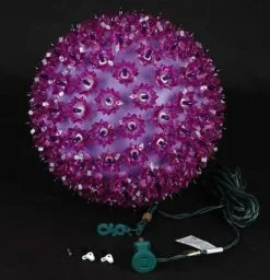 Purple 150 Light Starlight Sphere 10" -Holiday Lights Sales 0002261 purple 150 light starlight sphere 10