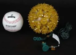 Gold 50 Light Mini Starlight Sphere 6" -Holiday Lights Sales 0003434 gold 50 light mini starlight sphere 6