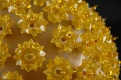 Gold 150 Light Starlight Sphere 10" -Holiday Lights Sales 0003440 gold 150 light starlight sphere 10