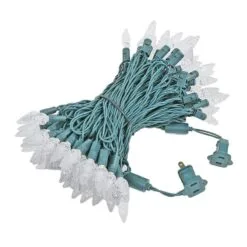 Warm White 100 LED C6 Strawberry Mini Lights Commercial Grade Green Wire 10 Warm White 100 LED C6 Strawberry Mini Lights Commercial Grade Green Wire -Holiday Lights Sales 0007642 warm white 100 led c6 strawberry mini lights commercial grade green wire