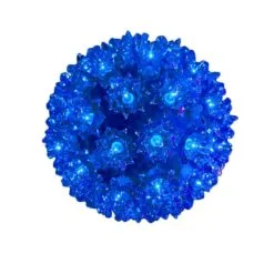 Holiday Lights Sales -Holiday Lights Sales 0014554 blue 50 light mini starlight sphere 6