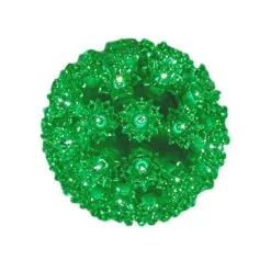 Holiday Lights Sales -Holiday Lights Sales 0014568 green 50 light mini starlight sphere 6