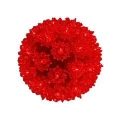 Holiday Lights Sales -Holiday Lights Sales 0014580 red 50 light mini starlight sphere 6