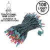 Connect 10 Multi Christmas Mini Lights 100 Light 50 Feet Long