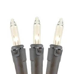 Clear 100 Light Icicle Lights Brown Wire Medium Drops 11 Clear 100 Light Icicle Lights Brown Wire Medium Drops -Holiday Lights Sales 0016667 clear 100 light icicle lights brown wire medium drops