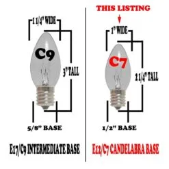 100 C7 String Light Set With White Ceramic Bulbs On White Wire 12 100 C7 String Light Set With White Ceramic Bulbs On White Wire -Holiday Lights Sales 0017736 100 c7 string light set with white ceramic bulbs on white wire