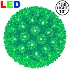150 Green LED 10" Sphere