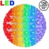 150 Rainbow LED 10" Sphere