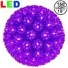 150 Purple LED 10" Sphere