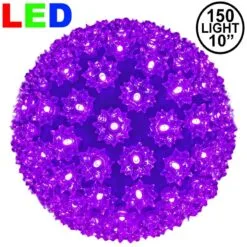 150 Purple LED 10" Sphere