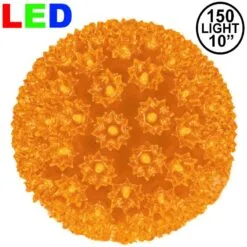150 Orange LED 10" Sphere