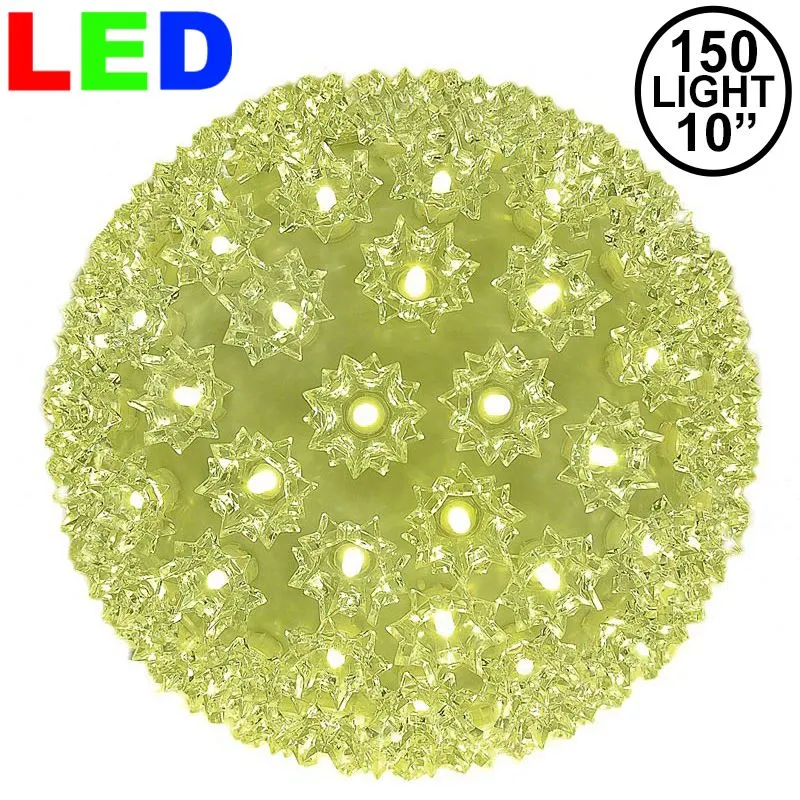 150 Warm White LED 10" Sphere 1 150 Warm White LED 10" Sphere