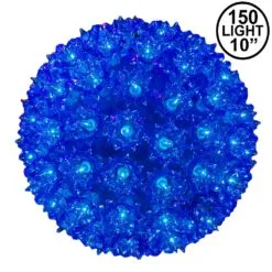 Blue 150 Light Starlight Sphere 10"