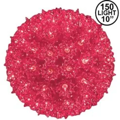 Pink 150 Light Starlight Sphere 10"