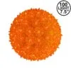 Amber/Orange 100 Light Starlight Sphere 7.5"