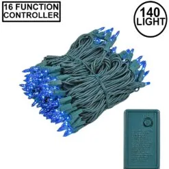 Blue Multi Function Chasing Christmas Lights