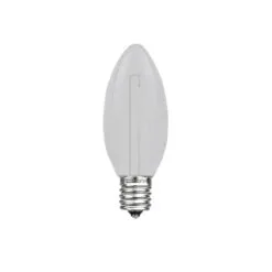 Pure White C7 LED Plastic Filament Replacement Bulbs 25 Pack 7 Pure White C7 LED Plastic Filament Replacement Bulbs 25 Pack -Holiday Lights Sales 0025361 pure white c7 led plastic filament replacement bulbs 25 pack