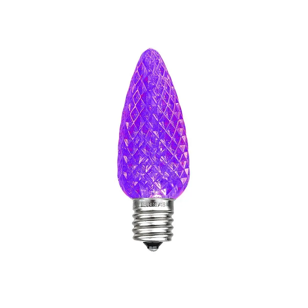 Purple C7 LED Replacement Bulbs 25 Pack 2 Purple C7 LED Replacement Bulbs 25 Pack - Image 2