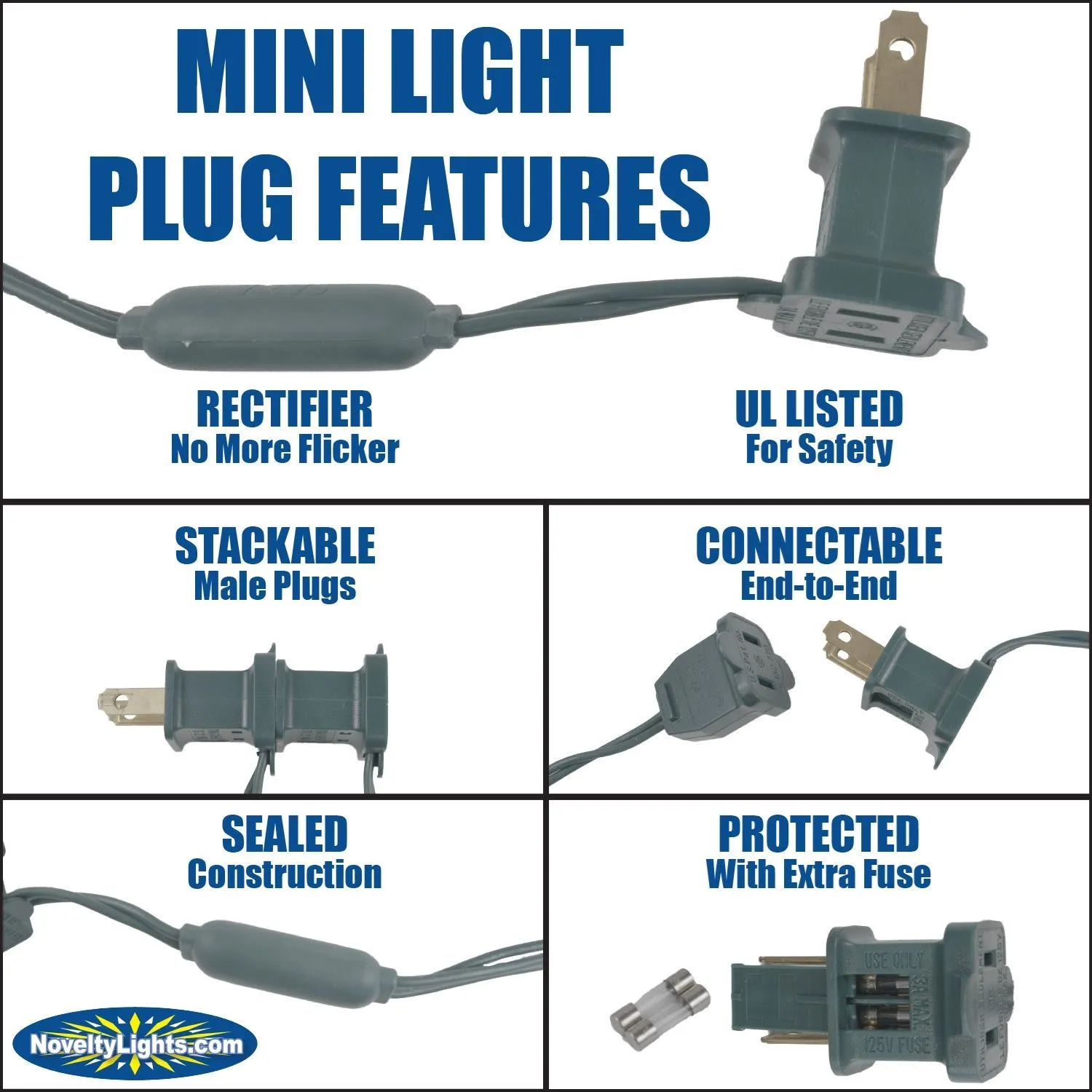 25 Warm White LED C9 Pre-Lamped String Lights On White Wire 5 25 Warm White LED C9 Pre-Lamped String Lights On White Wire - Image 5