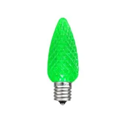 Twinkle Green C9 LED Replacement Bulbs 25 Pack -Holiday Lights Sales 0030073 twinkle green c9 led replacement bulbs 25 pack