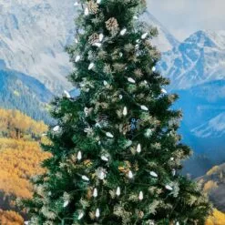 Pure White 70 LED C6 Strawberry Mini Lights Commercial Grade On Green Wire -Holiday Lights Sales 0031899 pure white 70 led c6 strawberry mini lights commercial grade on green wire