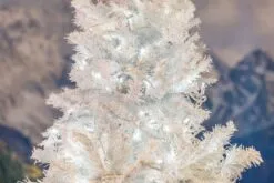 Commercial Grade Wide Angle 70 LED Pure White 35.5' Long On White Wire -Holiday Lights Sales 0032251 commercial grade wide angle 70 led pure white 355 long on white wire