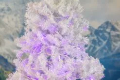 Commercial Grade Wide Angle 50 LED Purple 25' Long White Wire 15 Commercial Grade Wide Angle 50 LED Purple 25' Long White Wire -Holiday Lights Sales 0032273 commercial grade wide angle 50 led purple 25 long white wire