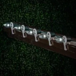 Pure White Smooth Glass C9 LED Bulbs - 25pk -Holiday Lights Sales 0032905 pure white smooth glass c9 led bulbs 25pk