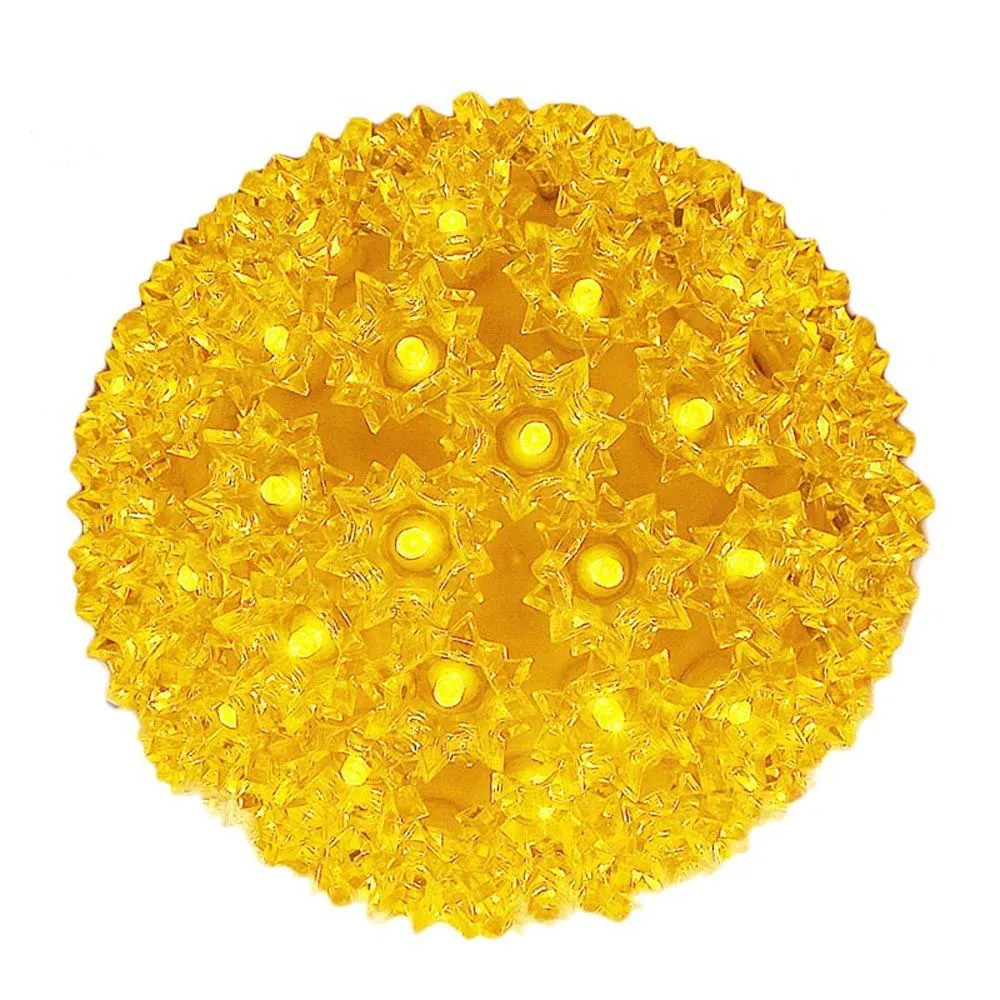 100 Yellow LED 7.5" Sphere 2 100 Yellow LED 7.5" Sphere - Image 2