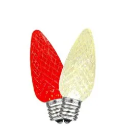 Red/Warm White C9 LED Replacement Bulbs 25 Pack 7 Red/Warm White C9 LED Replacement Bulbs 25 Pack -Holiday Lights Sales 0033548 redwarm white c9 led replacement bulbs 25 pack