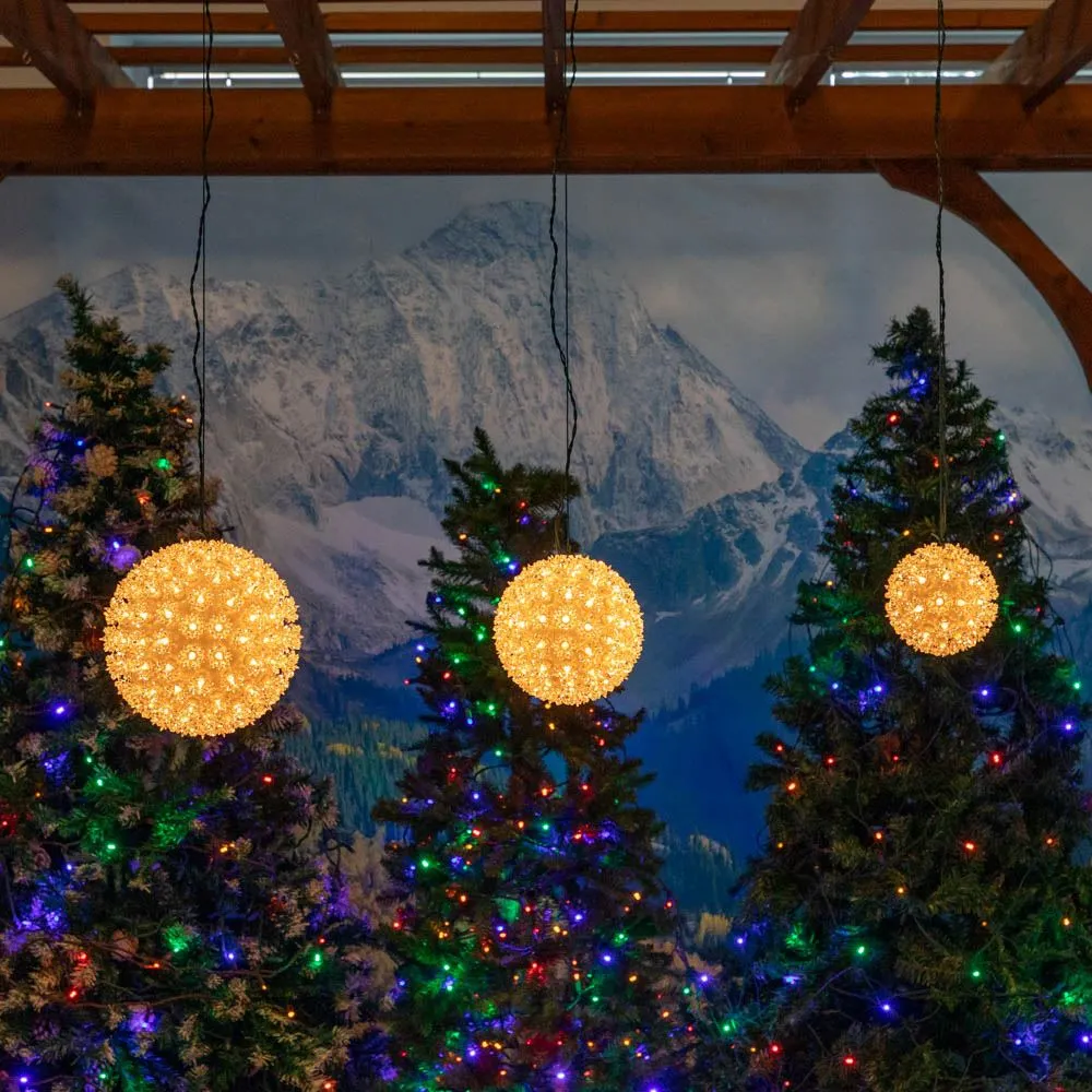 Clear 50 Light Mini Starlight Sphere 6" 8 Clear 50 Light Mini Starlight Sphere 6" - Image 8