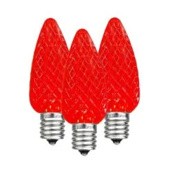 Red C9 LED Replacement Bulbs 25 Pack 11 Red C9 LED Replacement Bulbs 25 Pack -Holiday Lights Sales 0034566 red c9 led replacement bulbs 25 pack