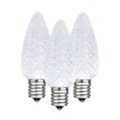 Pure White C9 LED Replacement Bulbs 25 Pack 11 Pure White C9 LED Replacement Bulbs 25 Pack -Holiday Lights Sales 0034567 pure white c9 led replacement bulbs 25 pack